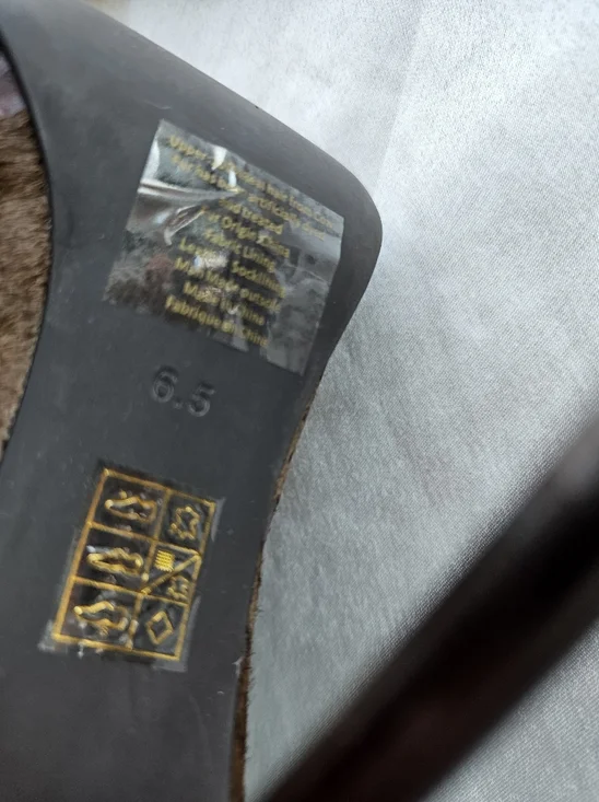 Jeffrey Campbell Proposal Boots in in Brown Croc Sz 6.5 - Picture 9 of 16